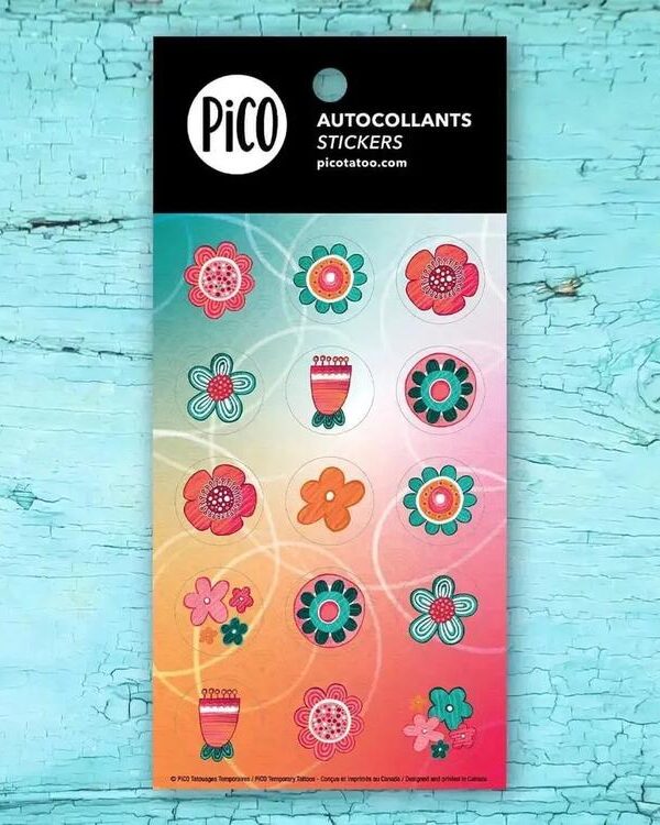 PiCO | Autocollants - Les Fleurs