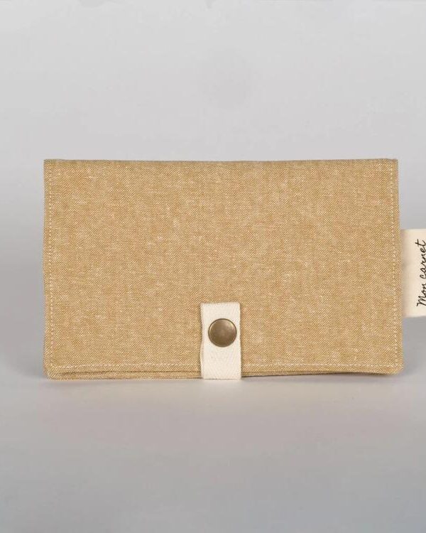 SAUGE & CO | Protège Carnet de Santé ou Passeport - Blé
