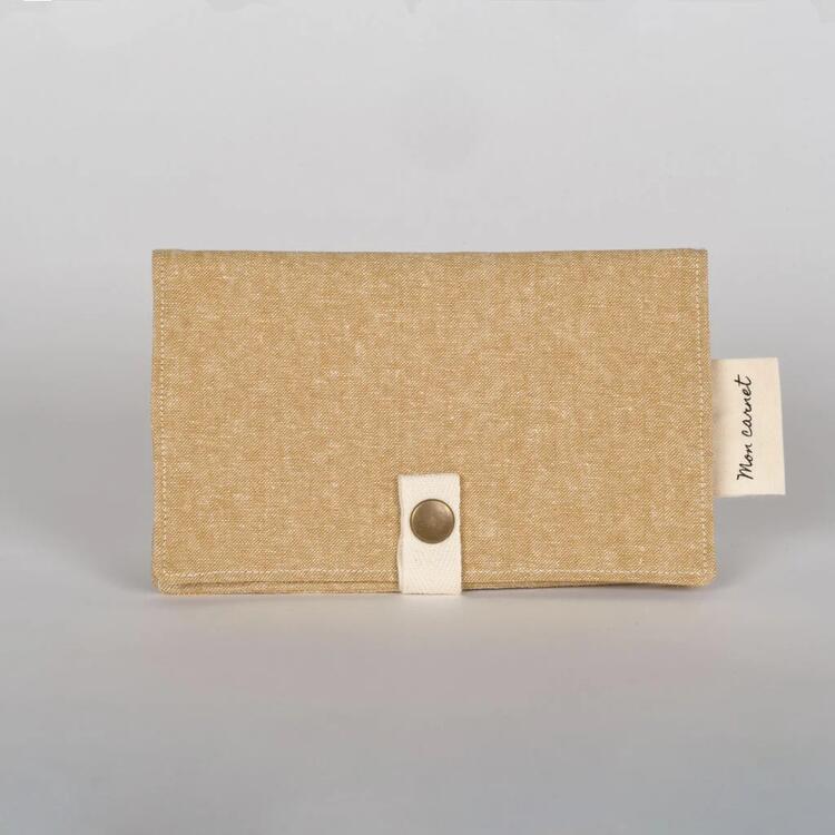 SAUGE & CO | Protège Carnet de Santé ou Passeport - Blé