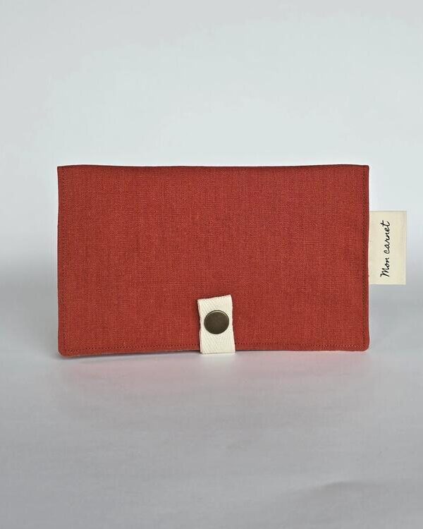 SAUGE & CO | Protège Carnet de Santé ou Passeport - Paprika