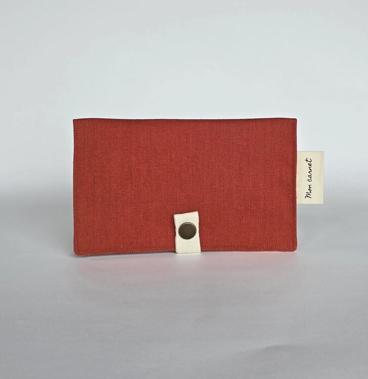 SAUGE & CO | Protège Carnet de Santé ou Passeport - Paprika