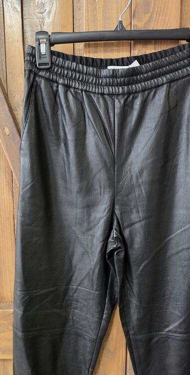 BABATON | Pantalon en cuir noir - gr 2