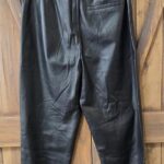 BABATON | Pantalon en cuir noir - gr 2