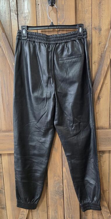 BABATON | Pantalon en cuir noir - gr 2