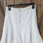 BCBG MAXAZRIA | Jupe en dentelle fleuri - Gr 02