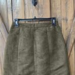 TED BAKER | Jupe en suède vert - gr 1