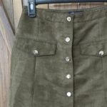 TED BAKER | Jupe en suède vert - gr 1
