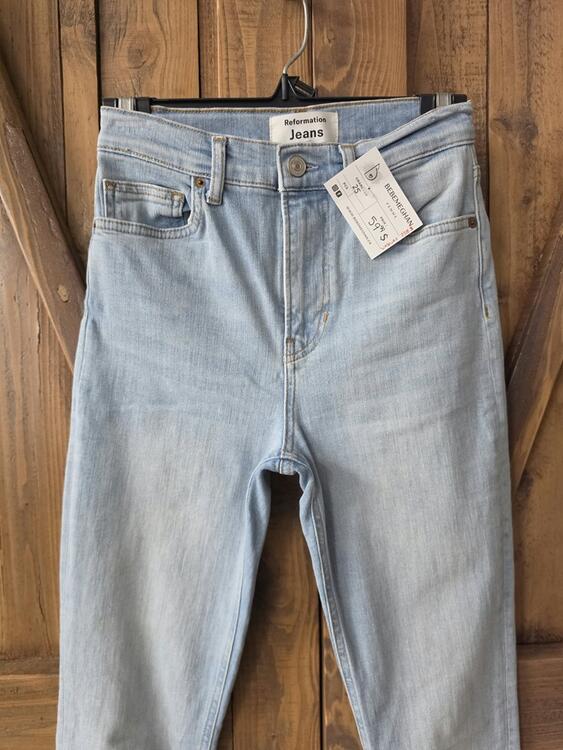 REFORMATION - Jeans Harper 'High rise skinny" - Gr25
