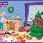 AUZOU | Cherche et trouve des tout-petits - P'tit loup - Vive noël !