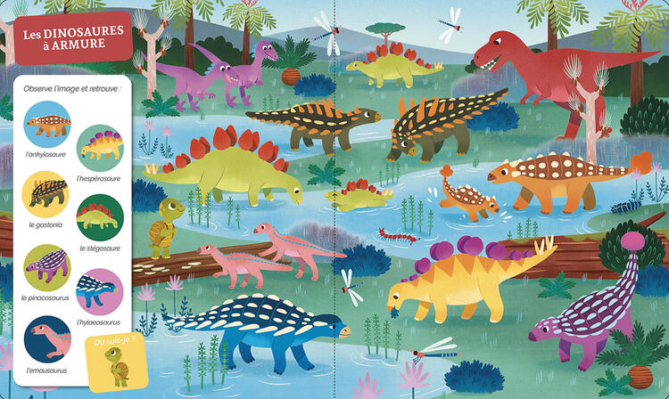AUZOU | Cherche et trouve des tout-petits - Les dinosaures