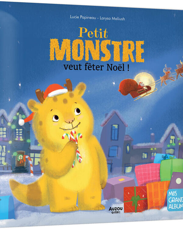 AUZOU | Petit monstre veut fêter noël !