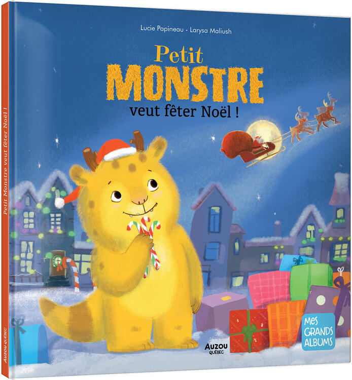 AUZOU | Petit monstre veut fêter noël !