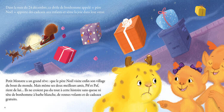 AUZOU | Petit monstre veut fêter noël !