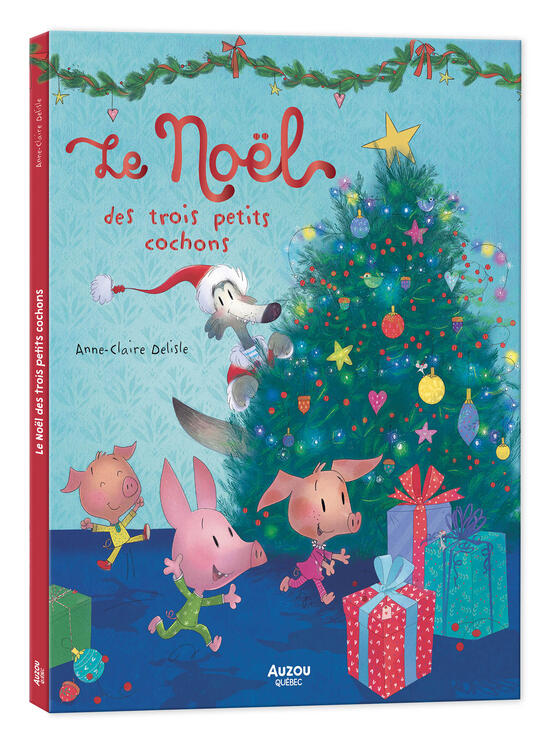 AUZOU | Le noël des trois petits cochons