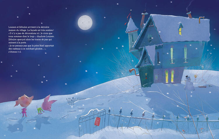 AUZOU | Le noël des trois petits cochons