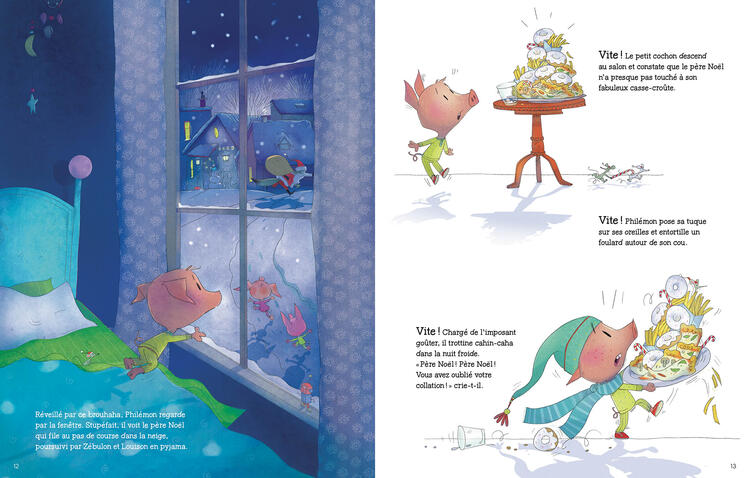 AUZOU | Le noël des trois petits cochons