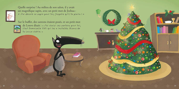 AUZOU | Le loup qui n'aimait pas noël