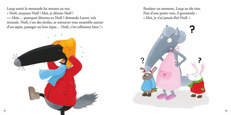 AUZOU | Le loup qui n'aimait pas noël