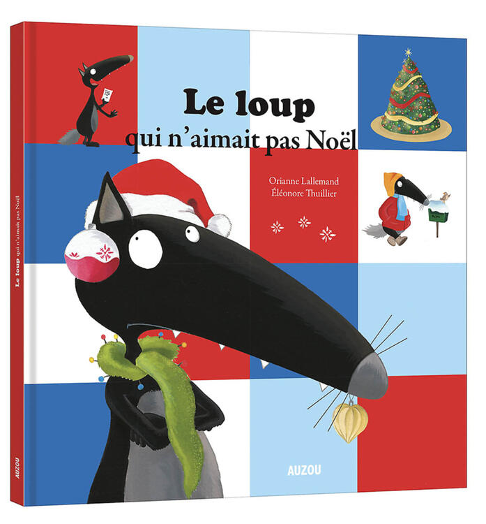 AUZOU | Le loup qui n'aimait pas noël (gros format)