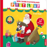 AUZOU | Mon cahier d'autocollants p'tit loup - C'est noël !