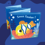AUZOU | Mon premier livre de bain - Mon coffret de bain sensoriel - Pour un bain apaisant !