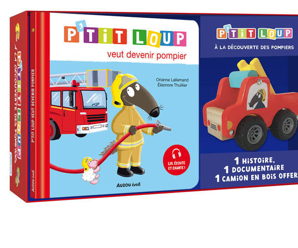 AUZOU | P'tit loup - À la découverte des pompiers - Québec