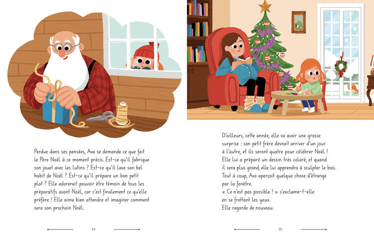 AUZOU | Mon album de l'avent - Les aventures secrètes de noël