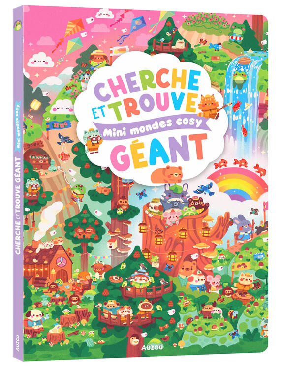 AUZOU | Cherche et trouve géant - Mini mondes cosy
