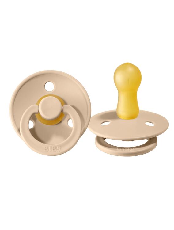 BIBS | Style Colour avec Tétine Ronde - Vanille (size 3)