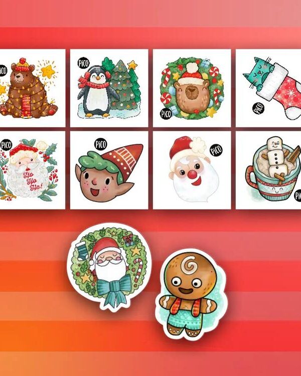PiCO | Minis Cadeaux - Ensemble surprise de Noël