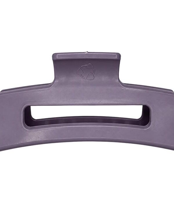 UNIQUE PLASTIQUE | Grande pince à cheveux 100% recyclé - Mauve berry