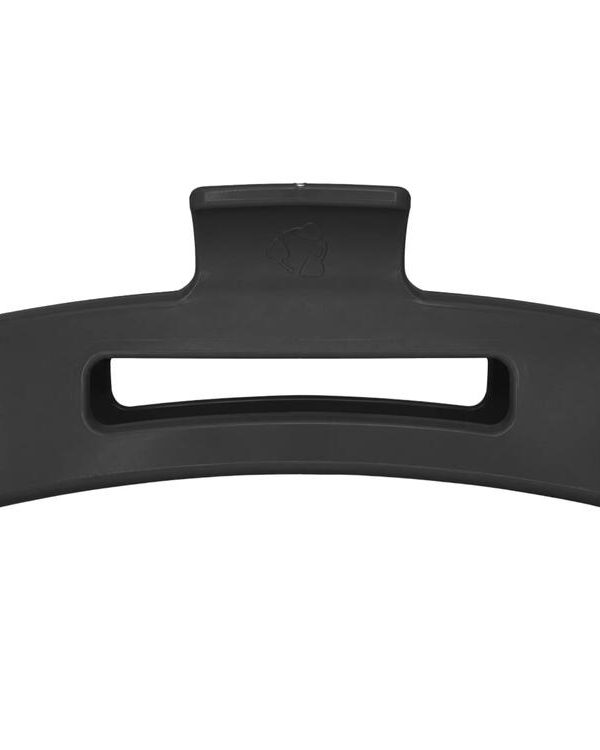 UNIQUE PLASTIQUE | Grande pince à cheveux 100% recyclé - Noir