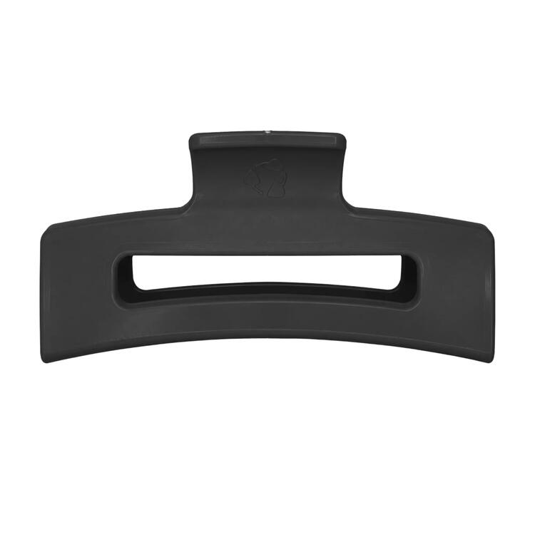 UNIQUE PLASTIQUE | Grande pince à cheveux 100% recyclé - Noir
