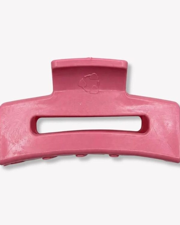 UNIQUE PLASTIQUE | Moyenne pince à cheveux 100% recyclé - Rose