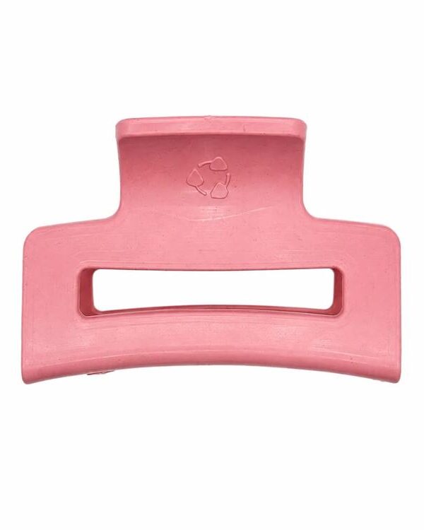 UNIQUE PLASTIQUE | Petite pince à cheveux 100% recyclé - Rose