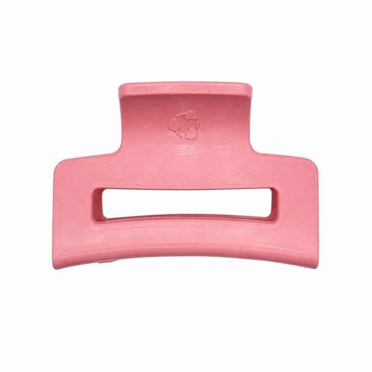 UNIQUE PLASTIQUE | Petite pince à cheveux 100% recyclé - Rose
