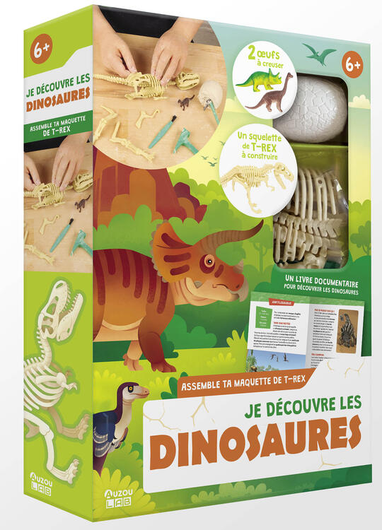 Auzou lab' | Je découvre les dinosaures